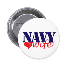Navy Wife button!