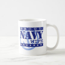 Navy Wife Coffee Mugs