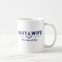 NAVY WIFE MUGS