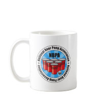 NBPA National Beer Pong Association Starburst Coffee Mug
