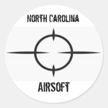 NCA ROUND STICKERS