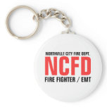 NCFD, NORTHVILLE CITY FIRE DEPT., FIRE FIGHTER ... keychains