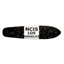 NCIS Los Angeles Logo Custom Skate Board