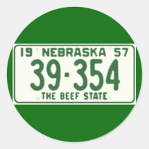 NE57 ROUND STICKER