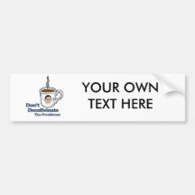 Ne décaféinez pas le Presidency.png Adhésifs Pour Voiture