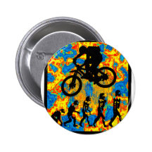 Ne faites du vélo aucun travail badges avec agrafe