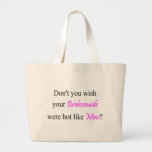 Ne faites pas vous souhait que votre demoiselle d' sac de toile