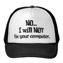 Ne fixera pas votre ordinateur casquettes