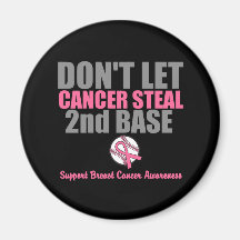 Ne laissez pas le Cancer voler en second lieu la 2 Magnets Pour Réfrigérateur