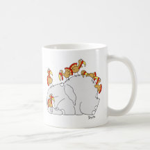 Ne laissez pas les dindes vous descendre mugs