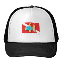 Ne laissez rien mais les bulles casquette