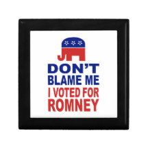 Ne me blâmez pas que j'ai voté pour Romney Coffret Cadeau