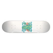 Ne pas mêler la tête turquoise de dragon plateaux de skateboards customisés