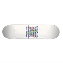 Ne pas mêler le dragon pourpre bleu planches à roulettes customisées