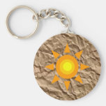ne regardez pas fixement le soleil porte-clefs