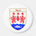 Neal Coat of Arms/Family Crest Magnet