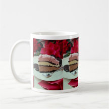 Neapolitan ice-cream pie mug