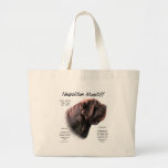 Neapolitan Mastiff (mahogany) History Design Tote Bag