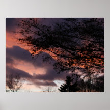 Near Night sky Poster