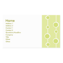 Neat Pattern Business Card Templates