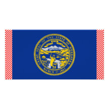 Nebraska Flag Picture Card