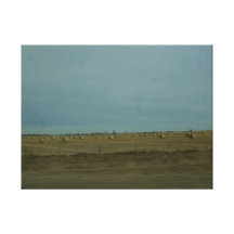 Nebraska Hay Bails Canvas Prints