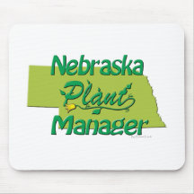Nebraska Plant Manager Mousepads
