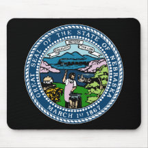Nebraska State Seal Mousepad