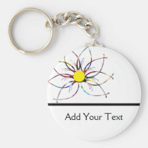 Nebula Daisy Key Chains