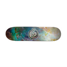 Nebula Rider Skate Deck