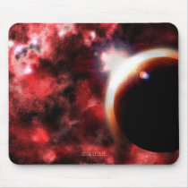 Nebula's Fire Mouse Pad
