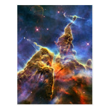 Nébuleuse de Carina (télescope de Hubble) Cartes Postales
