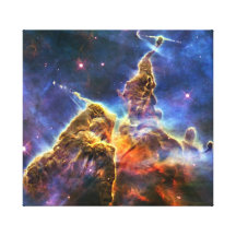 Nébuleuse de Carina (télescope de Hubble) Impression Sur Toile