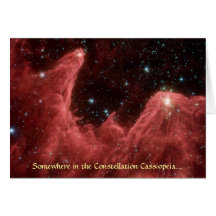 Nébuleuse de Cassiopeia - carte de note #1