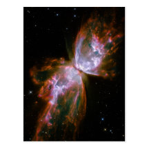 Nébuleuse de papillon/insecte (télescope de Hubble Carte Postale