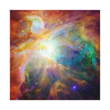 Nébuleuse d'Orion (télescopes de Hubble et de Spit Toile Tendue