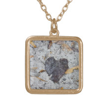 Necklace - Leaf Heart