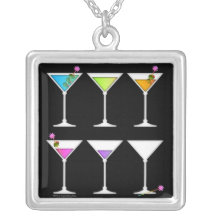 Necklace - MARTINIS. . Going Going GONE