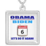 Necklace - Obama/Biden - Let's Do It Again!