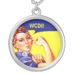 Necklace Rosie the Riveter Texting WE CAN DO IT!