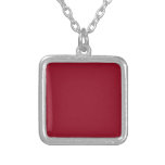 Necklace with Burgundy Background