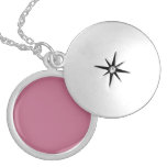 Necklace with Mauve Pink Background
