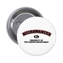 Necromancer Department Pinback Button