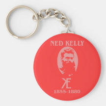 Ned Kelly Design Key Chains