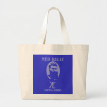 Ned Kelly Design Tote Bag