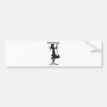 Ned Kelly Helmet Bumper Sticker