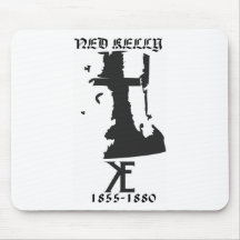 Ned Kelly Helmet Mousepads