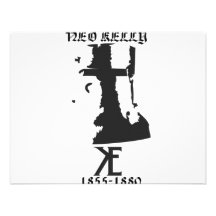 Ned Kelly Helmet Personalized Invitation