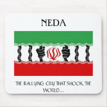 NEDA, The Rallying Cry Mousepad