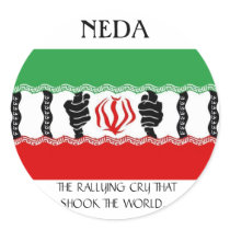 NEDA, The Rallying Cry Sticker